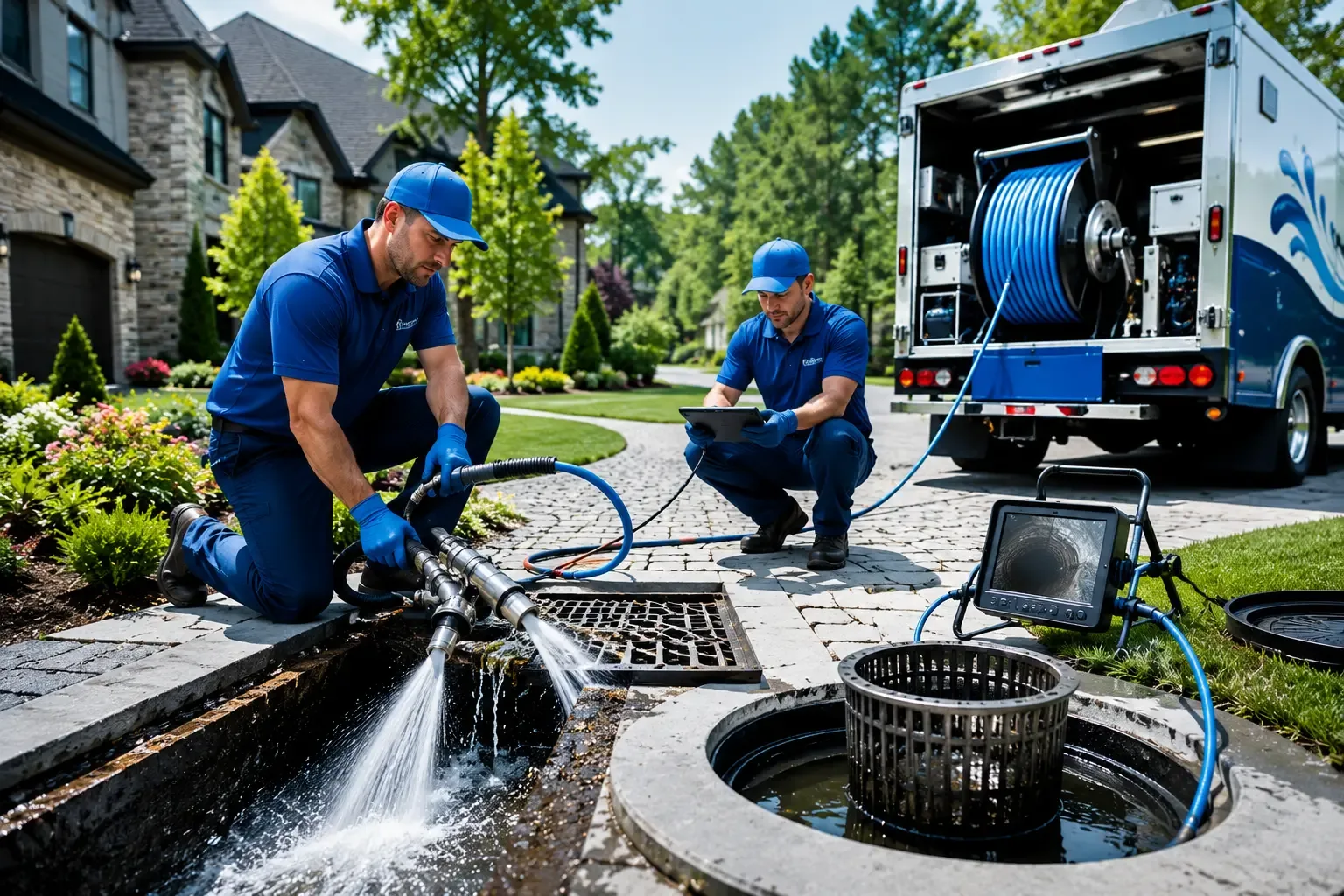 Local outdoor drain cleaning professionals in Martha, KY